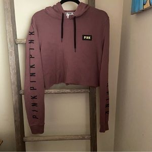 VS PINK Cropped Hoodie